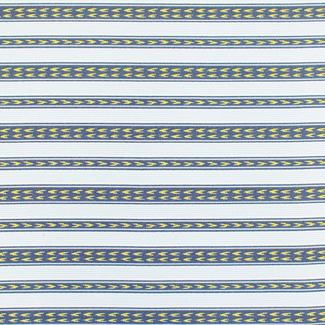GASTON Y DANIELA GDT5694.004.0 KORA BABY BLUE/NAVY Fabric - Eade's Wallpaper