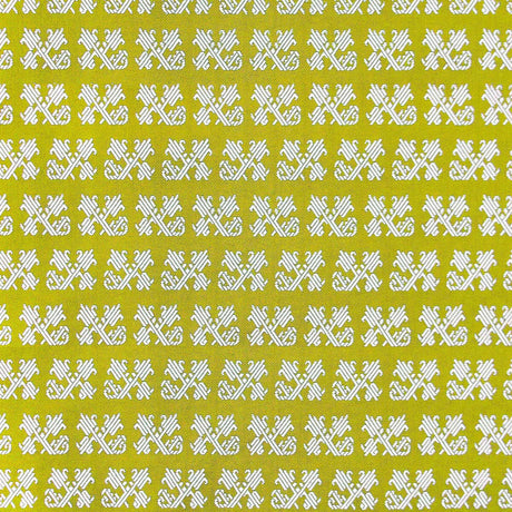 GASTON Y DANIELA GDT5699.001.0 TULIP LIMA Fabric - Eade's Wallpaper