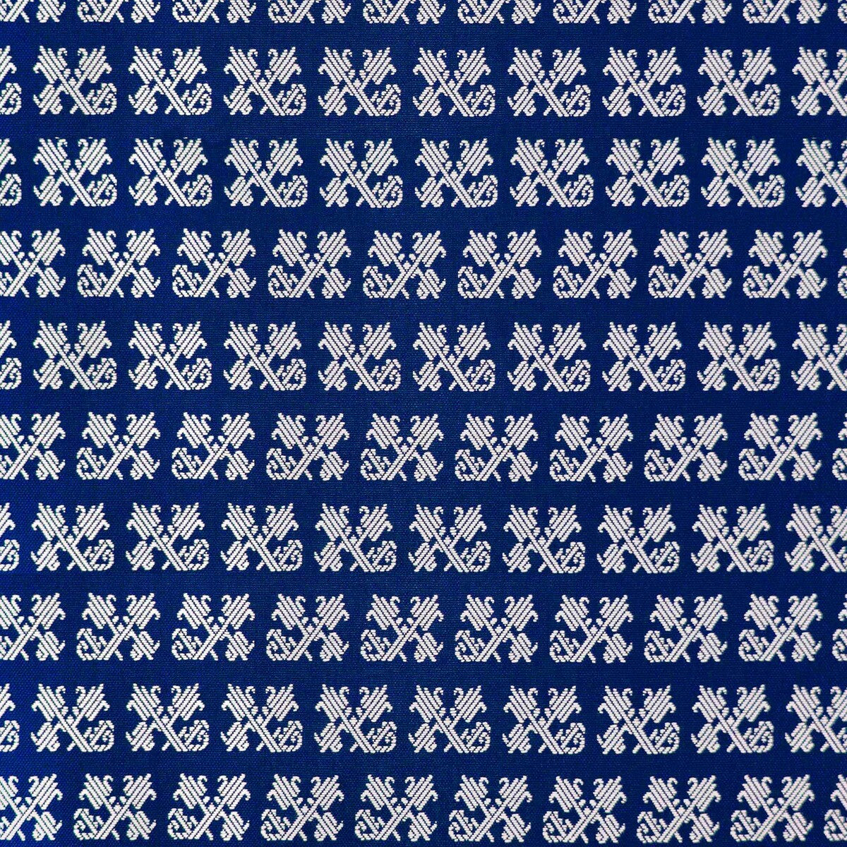 GASTON Y DANIELA GDT5699.006.0 TULIP NAVY Fabric - Eade's Wallpaper