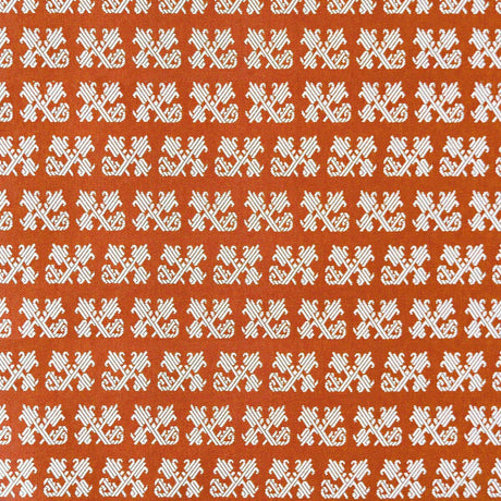 GASTON Y DANIELA GDT5699.007.0 TULIP NARANJA Fabric - Eade's Wallpaper