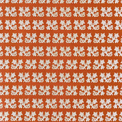 GASTON Y DANIELA GDT5699.007.0 TULIP NARANJA Fabric - Eade's Wallpaper