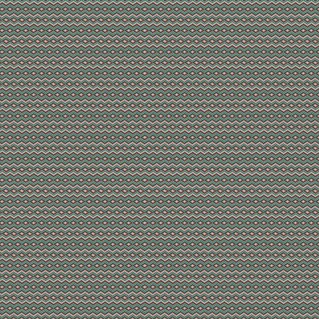 GASTON Y DANIELA GDT5719.001.0 CAUCASO VERDE TEJA Fabric - Eade's Wallpaper