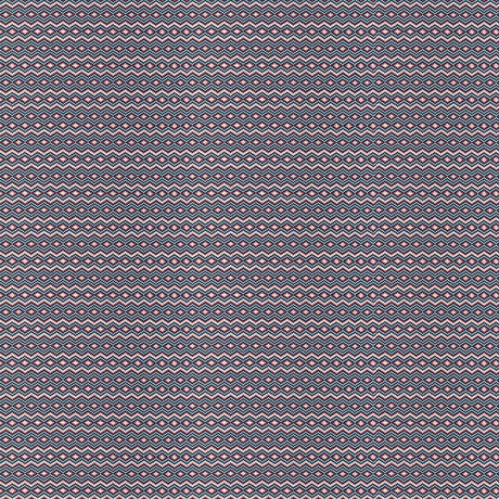 GASTON Y DANIELA GDT5719.004.0 CAUCASO NAVY FRESA Fabric - Eade's Wallpaper