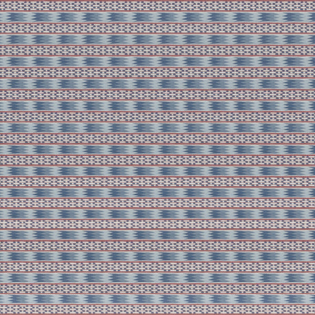 GASTON Y DANIELA EFESO GDT5788.001.0 in AZUL/ROJO Fabric - G