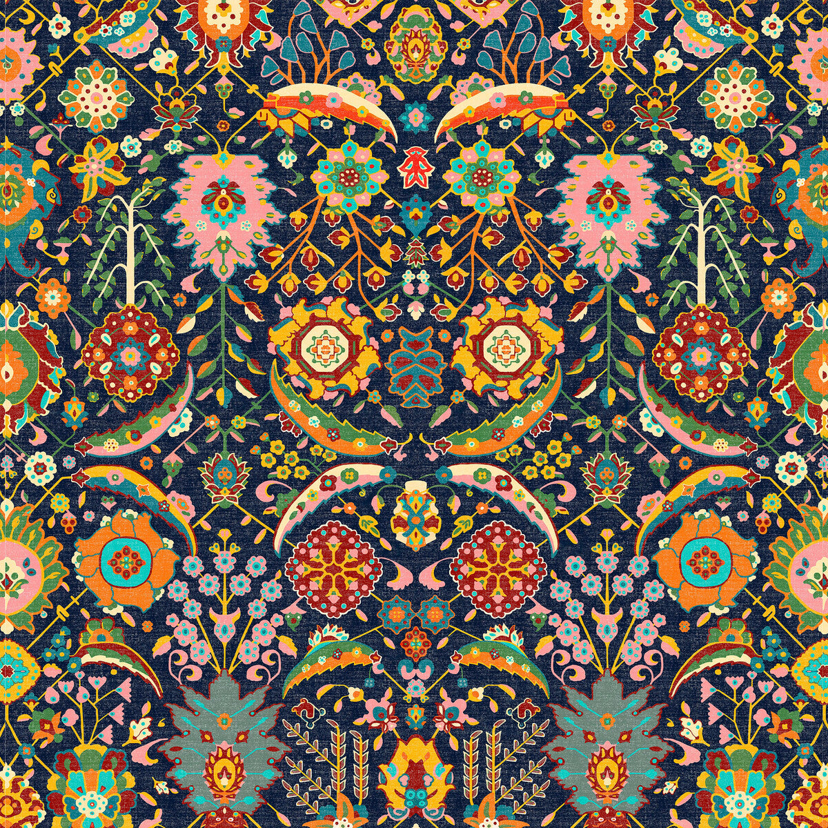 GASTON Y DANIELA EDUARDA GDT5792.003.0 in NAVY Wallpaper - G