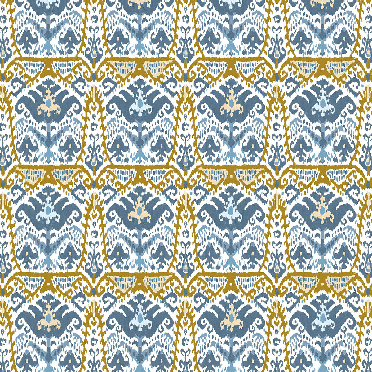 GASTON Y DANIELA DOGA GDT5793.003.0 in AZUL/ORO Wallpaper - 