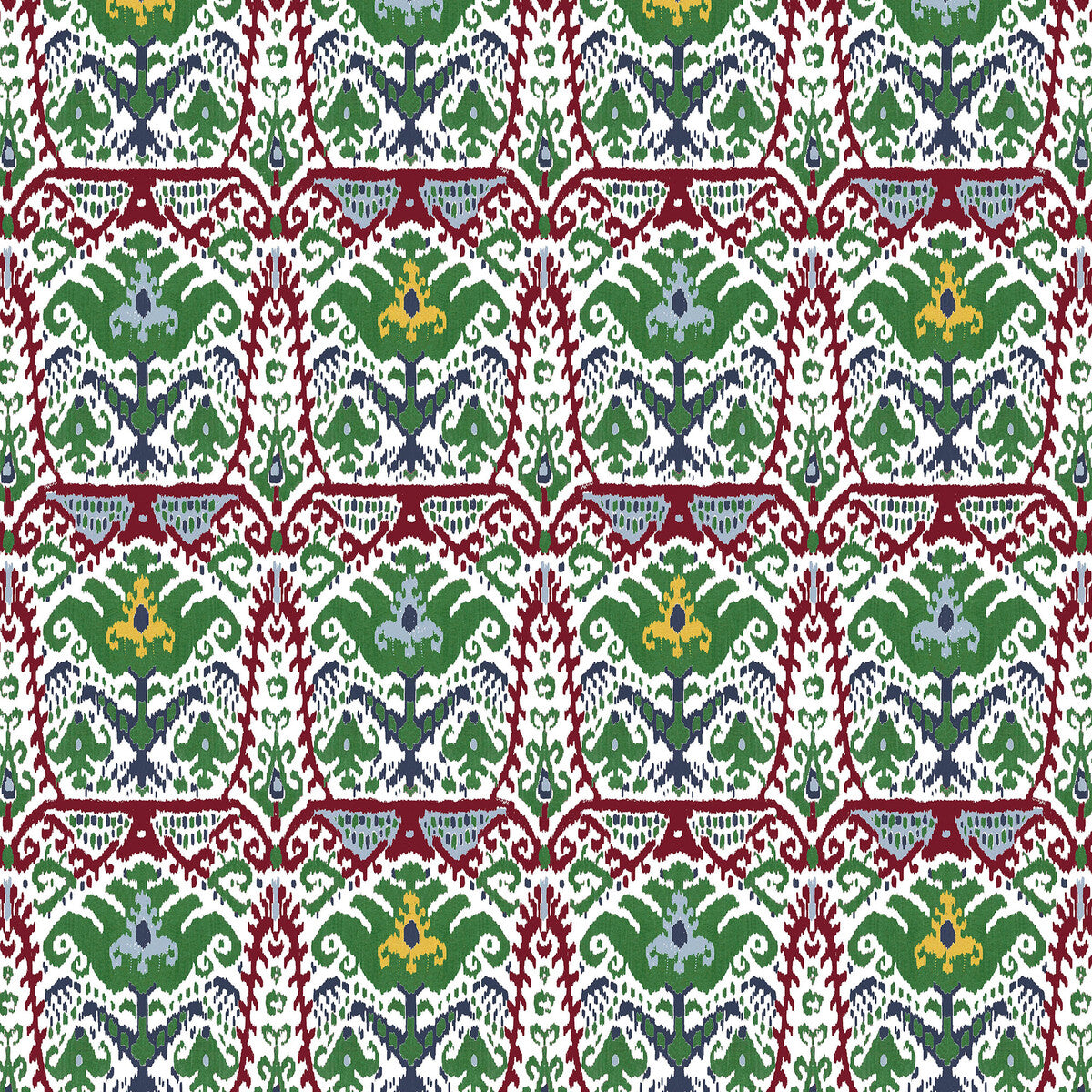GASTON Y DANIELA DOGA GDT5793.005.0 in ROJO/VERDE Wallpaper 