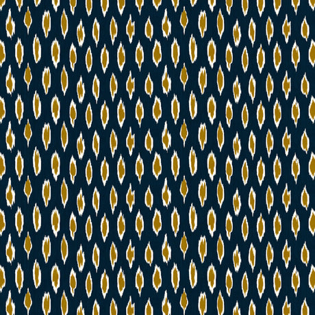 GASTON Y DANIELA HALI GDT5794.001.0 in NAVY/OCRE Wallpaper -