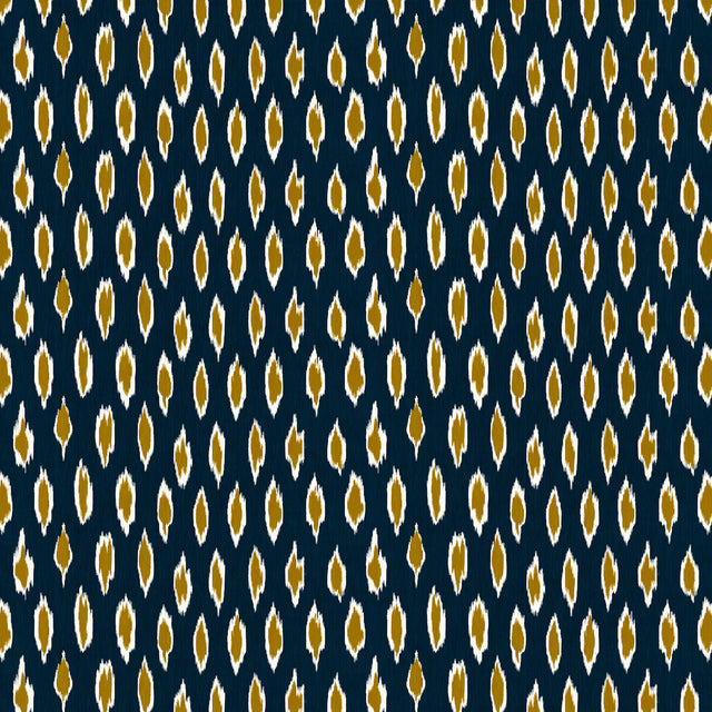 GASTON Y DANIELA HALI GDT5794.001.0 in NAVY/OCRE Wallpaper -