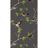 GASTON Y DANIELA GDW5104.001.0 VILLA FIORI ANTRACITA Wallpaper - Eade's Wallpaper