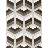 GASTON Y DANIELA GDW5248.003.0 XABI MARRON/GRIS Wallpaper - Eade's Wallpaper