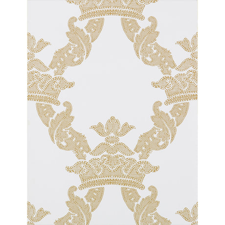GASTON Y DANIELA GDW5251.001.0 BORJA OCRE Wallpaper - Eade's Wallpaper