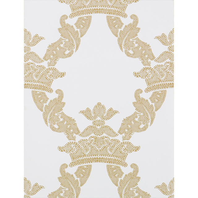 GASTON Y DANIELA GDW5251.001.0 BORJA OCRE Wallpaper - Eade's Wallpaper