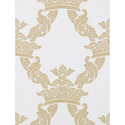 GASTON Y DANIELA GDW5251.001.0 BORJA OCRE Wallpaper - Eade's Wallpaper