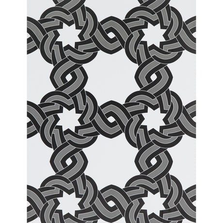 GASTON Y DANIELA GDW5254.002.0 TIO JUAN BLANCO/ONYX Wallpaper - Eade's Wallpaper