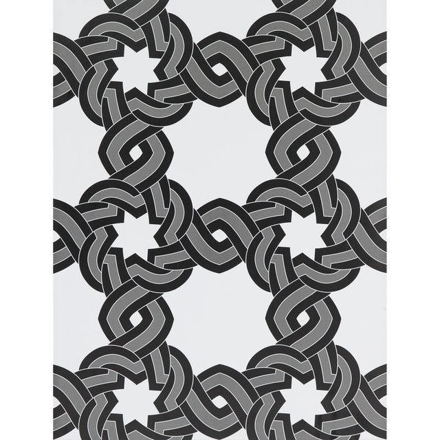 GASTON Y DANIELA GDW5254.002.0 TIO JUAN BLANCO/ONYX Wallpaper - Eade's Wallpaper