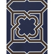 GASTON Y DANIELA GDW5257.001.0 MARTIN AZUL/CHOCOLATE Wallpaper - Eade's Wallpaper