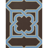 GASTON Y DANIELA GDW5257.005.0 MARTIN MARRON/AZUL Wallpaper - Eade's Wallpaper