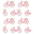 GASTON Y DANIELA GDW5435.001.0 BICICLETAS ROSA Wallpaper - Eade's Wallpaper