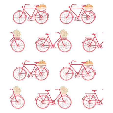 GASTON Y DANIELA GDW5435.001.0 BICICLETAS ROSA Wallpaper - Eade's Wallpaper