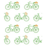 GASTON Y DANIELA GDW5435.002.0 BICICLETAS VERDE Wallpaper - Eade's Wallpaper