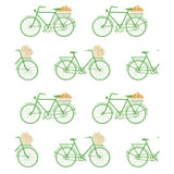 GASTON Y DANIELA GDW5435.002.0 BICICLETAS VERDE Wallpaper - Eade's Wallpaper
