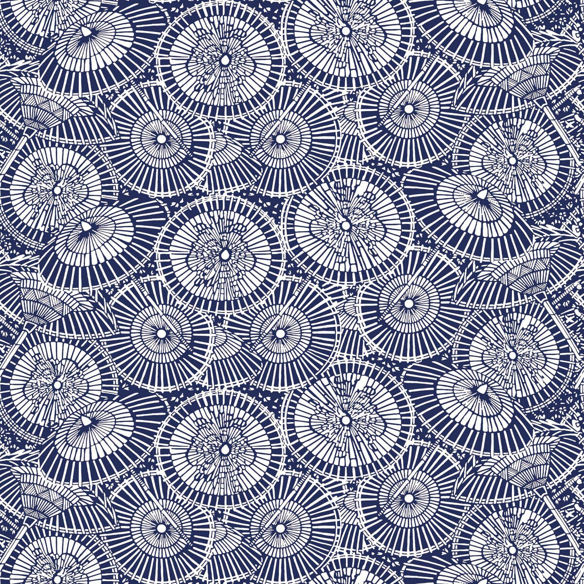 GASTON Y DANIELA GDW5436.004.0 SOMBRILLAS NAVY Wallpaper - Eade's Wallpaper