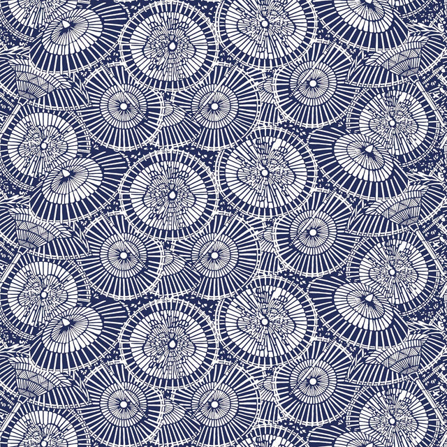 GASTON Y DANIELA GDW5436.004.0 SOMBRILLAS NAVY Wallpaper - Eade's Wallpaper