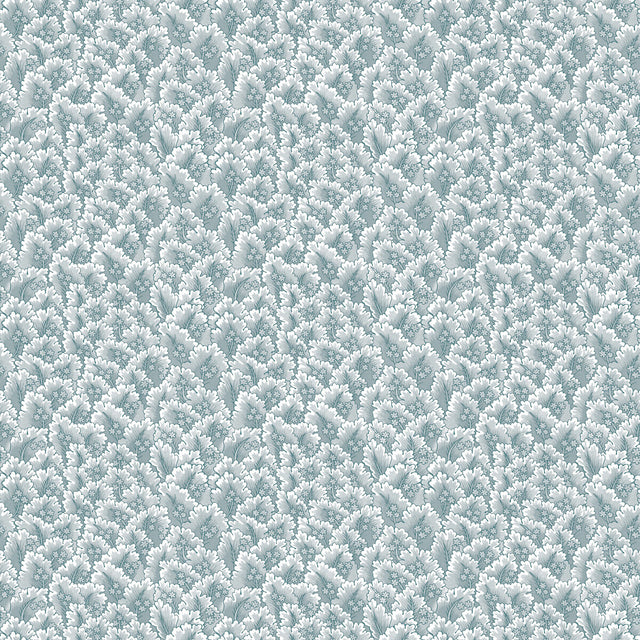 GASTON Y DANIELA GDW5437.003.0 SECRET GARDEN AQUA Wallpaper - Eade's Wallpaper