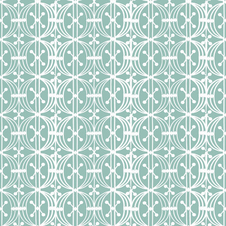 GASTON Y DANIELA GDW5438.002.0 CARRUSEL AQUA Wallpaper - Eade's Wallpaper