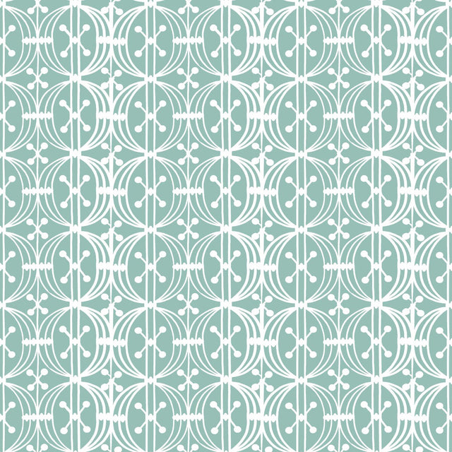 GASTON Y DANIELA GDW5438.002.0 CARRUSEL AQUA Wallpaper - Eade's Wallpaper
