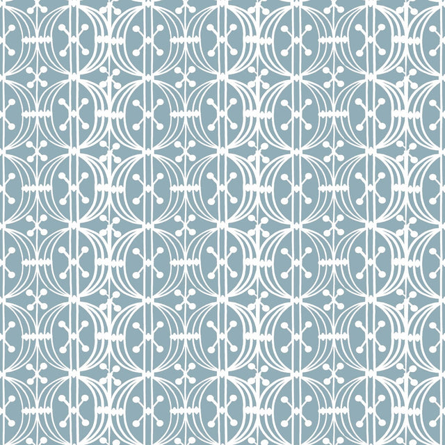 GASTON Y DANIELA GDW5438.003.0 CARRUSEL AZUL PLOMO Wallpaper - Eade's Wallpaper