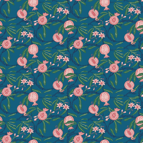 GASTON Y DANIELA GDW5439.002.0 GRANADAS AZUL/NOCHE Wallpaper - Eade's Wallpaper