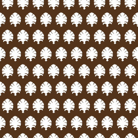 GASTON Y DANIELA GDW5440.004.0 STAMP CHOCOLATE Wallpaper - Eade's Wallpaper