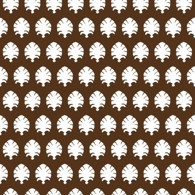 GASTON Y DANIELA GDW5440.004.0 STAMP CHOCOLATE Wallpaper - Eade's Wallpaper