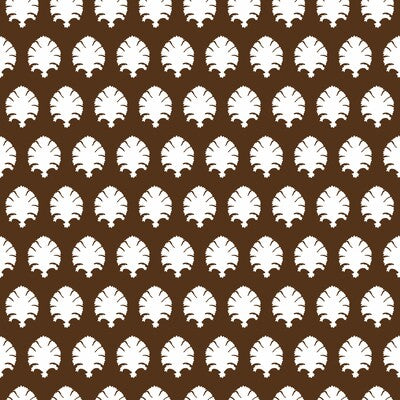 GASTON Y DANIELA GDW5440.004.0 STAMP CHOCOLATE Wallpaper - Eade's Wallpaper
