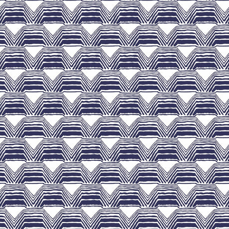 GASTON Y DANIELA GDW5442.001.0 DUNAS NAVY Wallpaper - Eade's Wallpaper