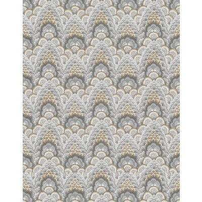 GASTON Y DANIELA GDW5447.001.0 GANGES GRIS/MARRON Wallpaper - Eade's Wallpaper