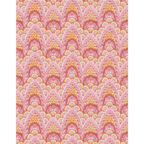GASTON Y DANIELA GDW5447.003.0 GANGES ROSA/NARANJA Wallpaper - Eade's Wallpaper