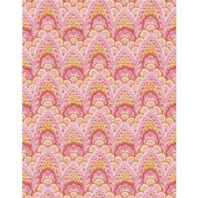 GASTON Y DANIELA GDW5447.003.0 GANGES ROSA/NARANJA Wallpaper - Eade's Wallpaper