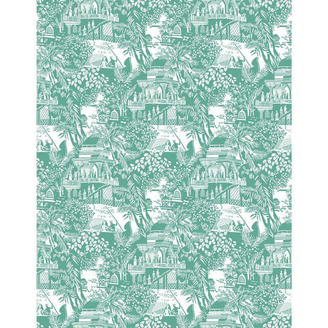 GASTON Y DANIELA GDW5450.001.0 OLIMPO ESMERALDA Wallpaper - Eade's Wallpaper