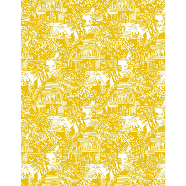 GASTON Y DANIELA GDW5450.002.0 OLIMPO AMARILLO Wallpaper - Eade's Wallpaper