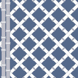 GASTON Y DANIELA GDW5455.004.0 TRELLIS AZUL/BLANCO Wallpaper - Eade's Wallpaper