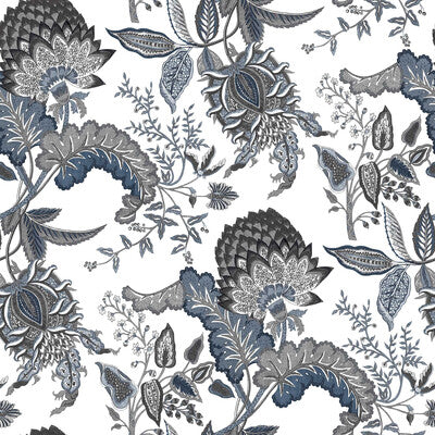 GASTON Y DANIELA GDW5659.002.0 PARAISO AZUL/GRIS Wallpaper - Eade's Wallpaper