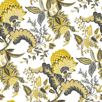 GASTON Y DANIELA GDW5659.003.0 PARAISO GRIS/ORO Wallpaper - Eade's Wallpaper