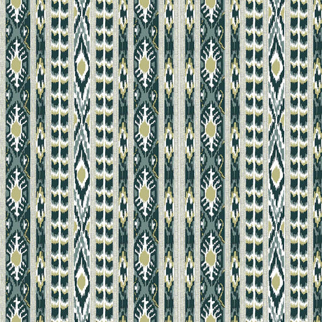 GASTON Y DANIELA GDW5660.002.0 APACHE AGUA/LIMA Wallpaper - Eade's Wallpaper