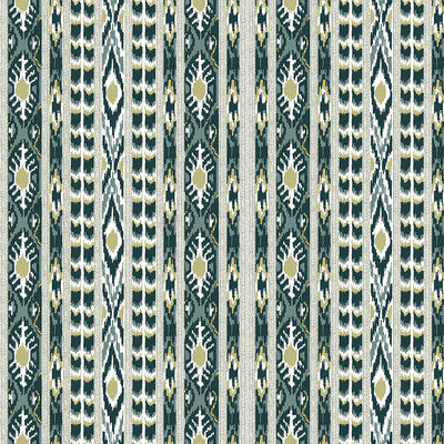 GASTON Y DANIELA GDW5660.002.0 APACHE AGUA/LIMA Wallpaper - Eade's Wallpaper