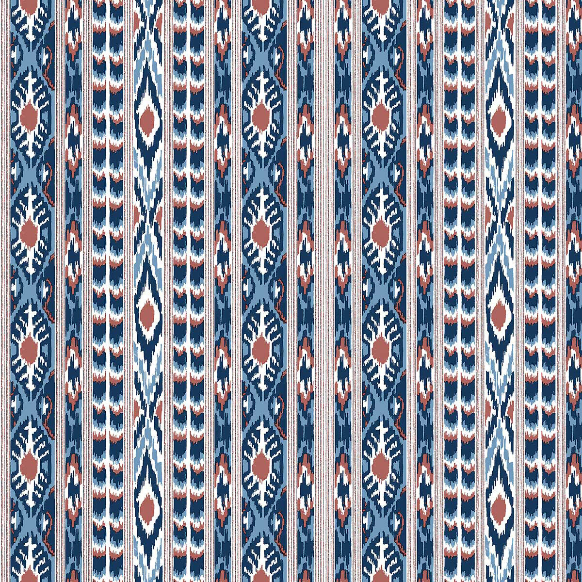 GASTON Y DANIELA GDW5660.003.0 APACHE AZUL Wallpaper - Eade's Wallpaper