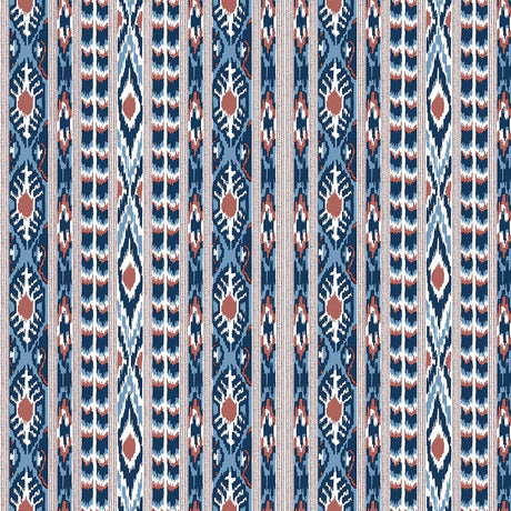 GASTON Y DANIELA GDW5660.003.0 APACHE AZUL Wallpaper - Eade's Wallpaper