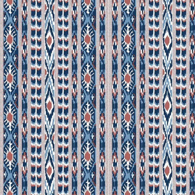 GASTON Y DANIELA GDW5660.003.0 APACHE AZUL Wallpaper - Eade's Wallpaper